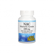 Natural Factors NAC N-Acetyl-L-Cysteine 600mg 60 veg caps