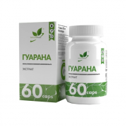 NaturalSupp Экстракт Гуараны 60 caps
