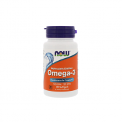 NOW Omega 3 Molecularly Distilled  30 softogel